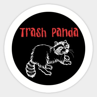 Trash Panda Sticker